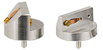 EM-Tec S-Clip Probenhalter mit 1x S-Clip auf 45/90°, Ø 25,4 mm Probenteller, Standard Pin